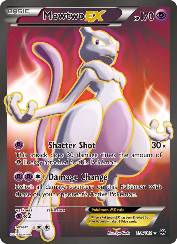 Mewtwo EX — Impulsion Turbo 158/162