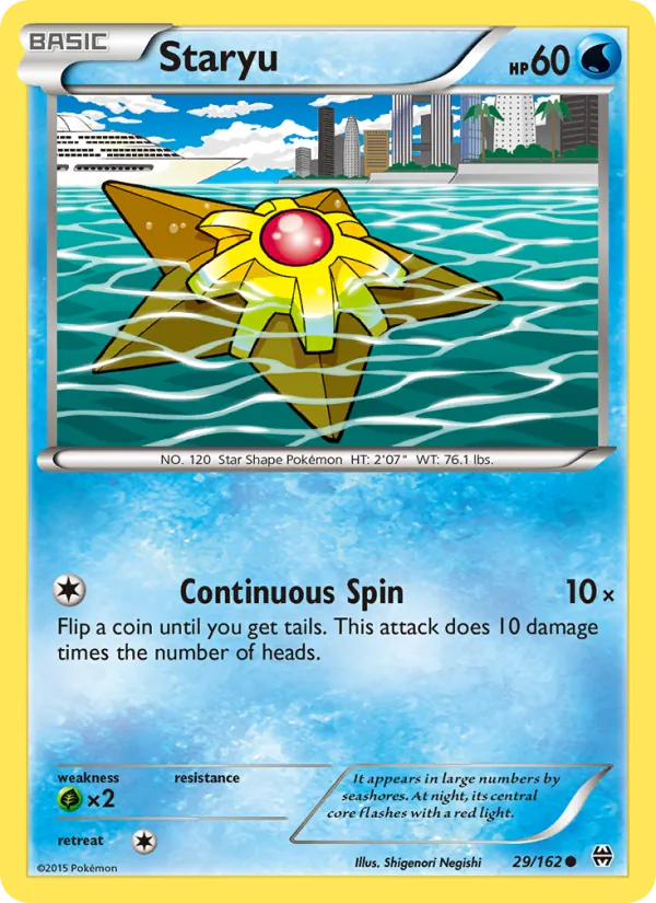 Staryu — BREAKthrough 29/162