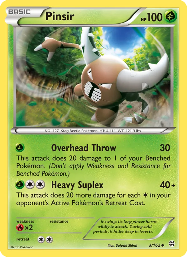 Pinsir — BREAKthrough 3/162