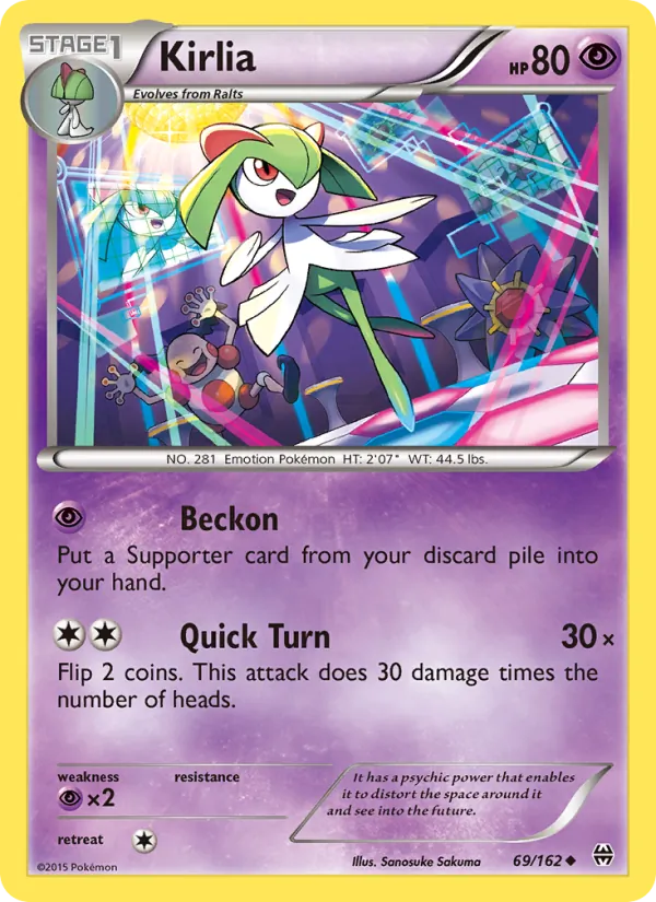 Kirlia — BREAKthrough 69/162