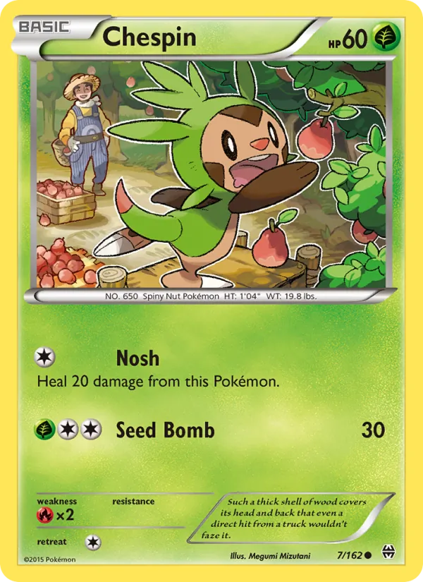 Chespin — BREAKthrough 7/162