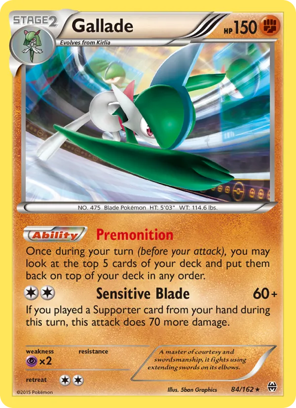 Gallade — BREAKthrough 84/162