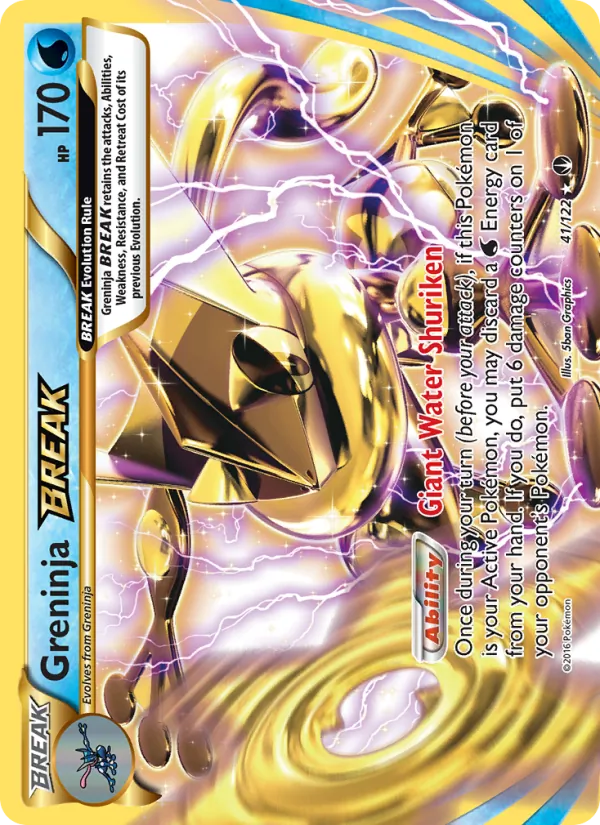 Greninja BREAK — BREAKpoint 41/122