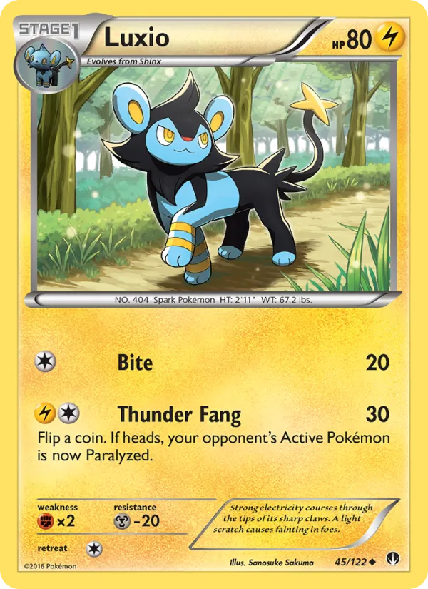 Luxio — BREAKpoint 45/122