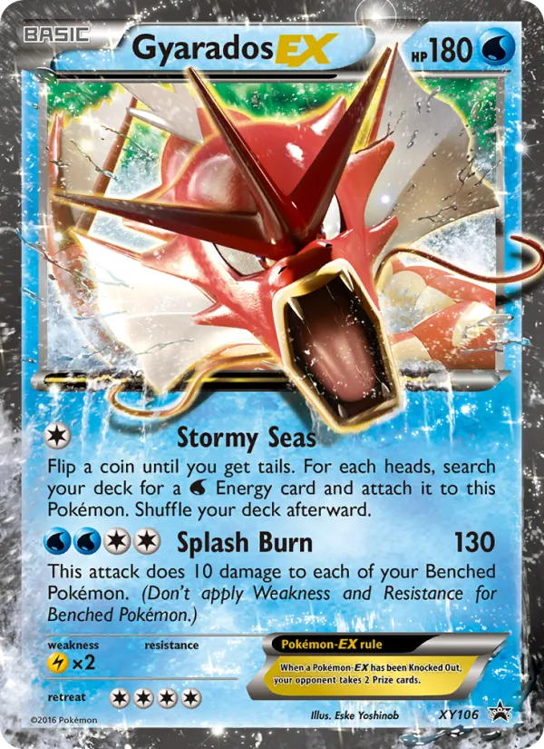 Gyarados EX — XY Black Star Promos XY106/211