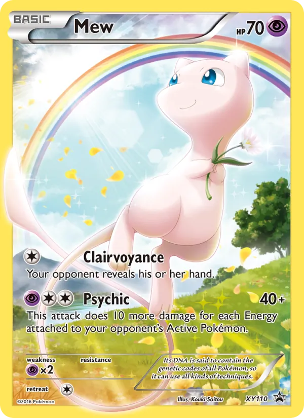 Mew — XY Black Star Promos XY110/211