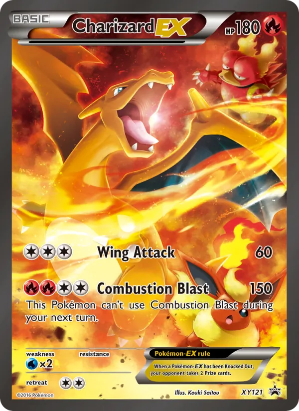 Charizard EX — XY Black Star Promos XY121/211
