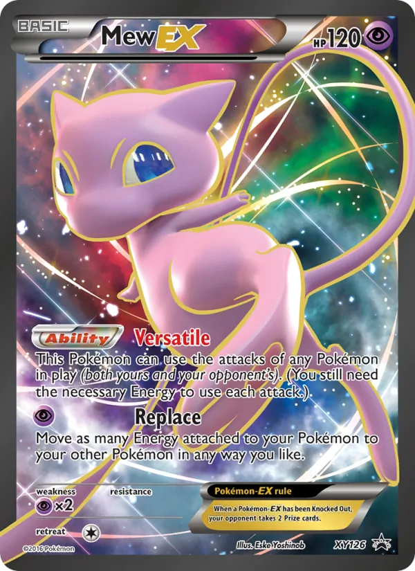 Mew EX — XY Black Star Promos XY126/211
