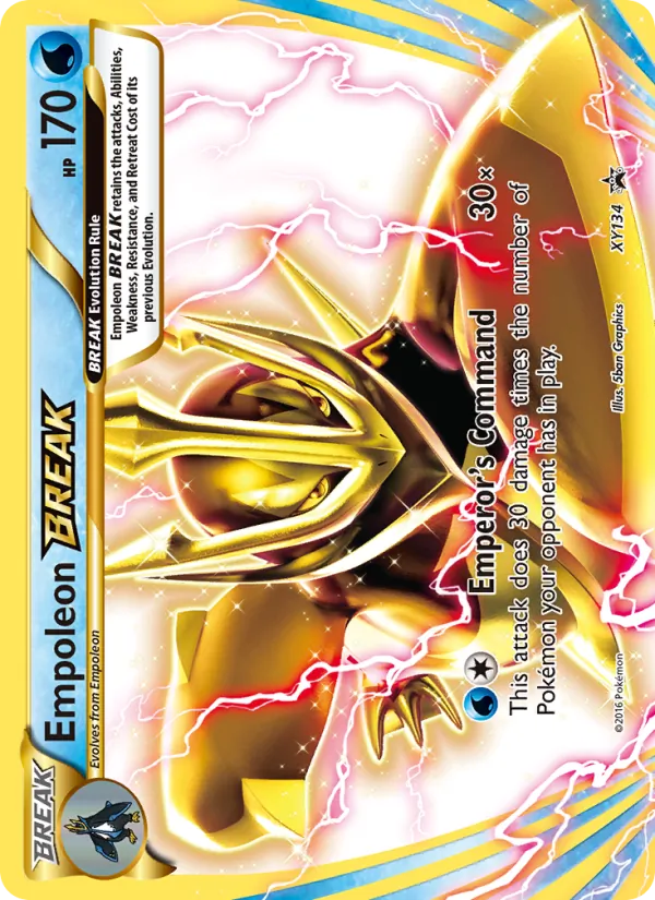 Empoleon BREAK — XY Black Star Promos XY134/211