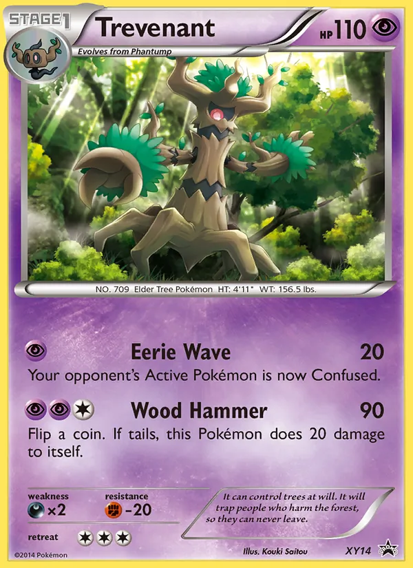 Trevenant — XY Black Star Promos XY14/211