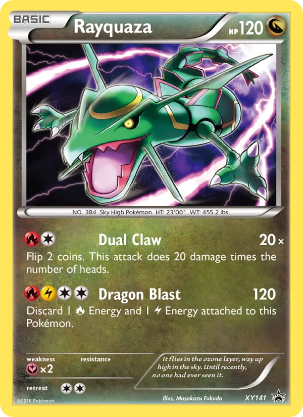 Rayquaza — XY Black Star Promos XY141/211
