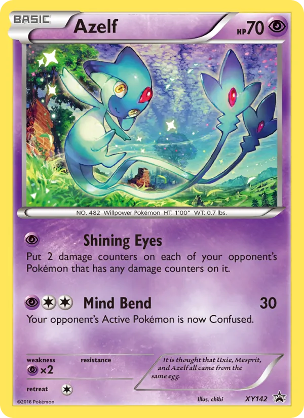 Azelf — XY Black Star Promos XY142/211