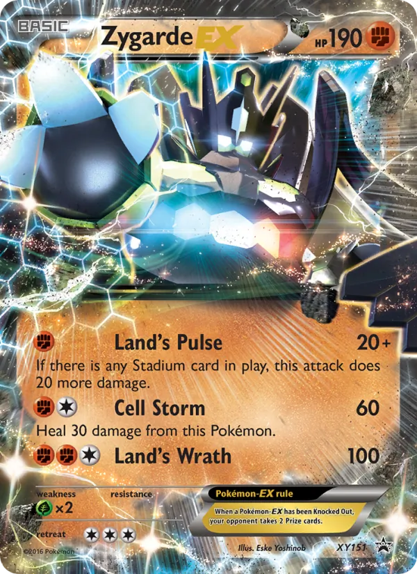 Zygarde EX — XY Black Star Promos XY151/211