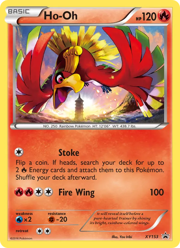 Ho Oh — XY Black Star Promos XY153/211