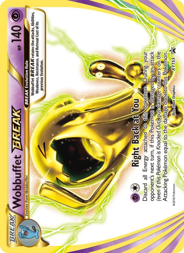 Wobbuffet BREAK — XY Black Star Promos XY155/211