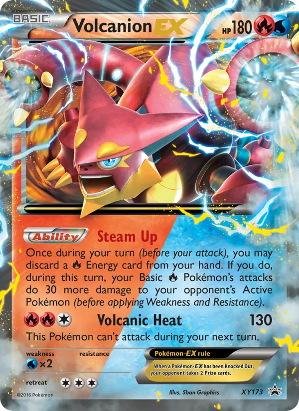 Volcanion EX — XY Black Star Promos XY173/211