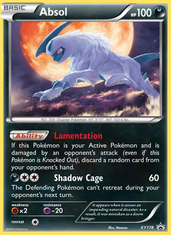 Absol — XY Black Star Promos XY178/211