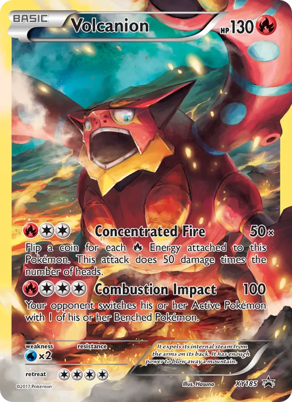 Volcanion — XY Black Star Promos XY185/211