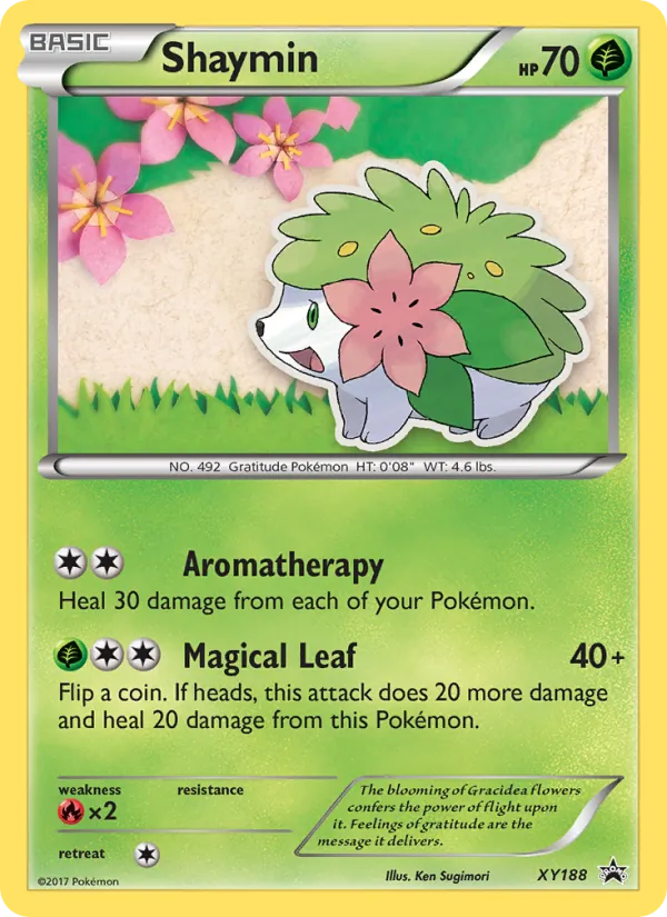 Shaymin — XY Black Star Promos XY188/211