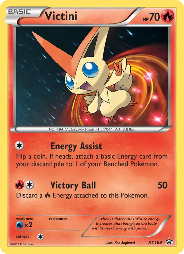 Victini — XY Black Star Promos XY189/211