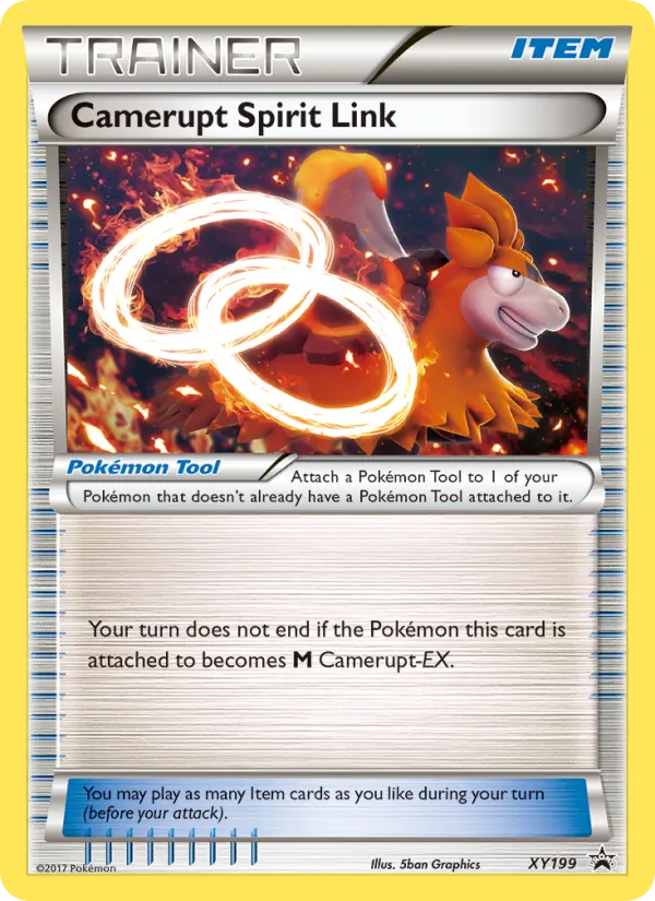 Camerupt Spirit Link — XY Black Star Promos XY199/211