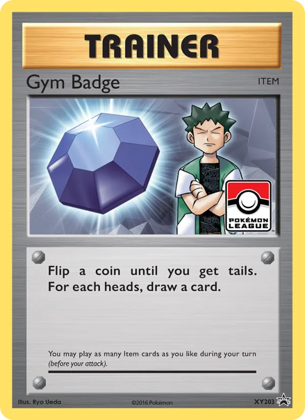 Gym Badge — XY Black Star Promos XY203/211