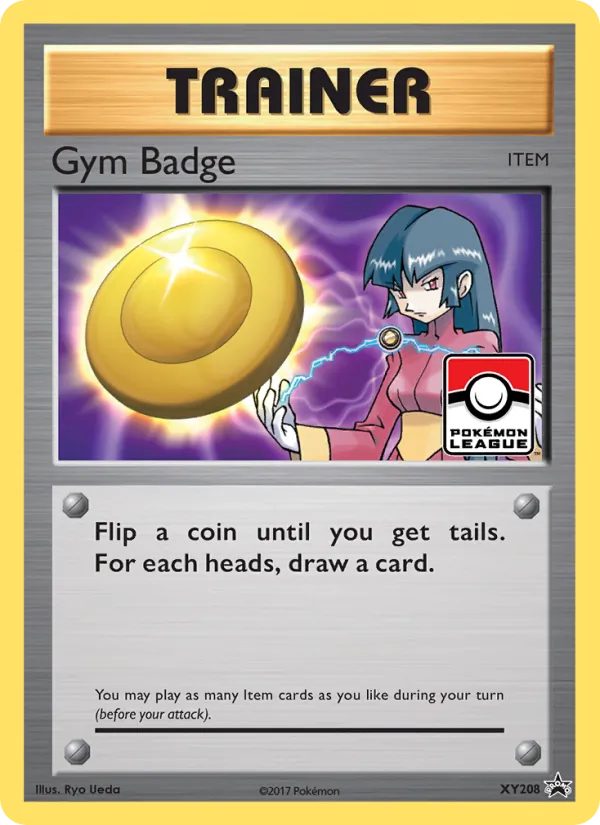 Gym Badge — XY Black Star Promos XY208/211