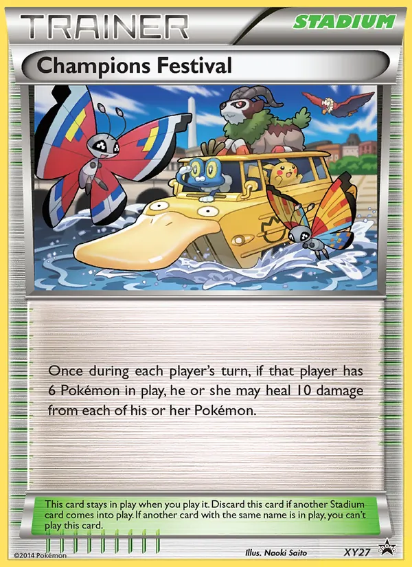 Champions Festival — XY Black Star Promos XY27/211