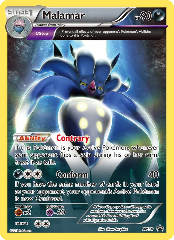 Malamar — XY Black Star Promos XY58/211