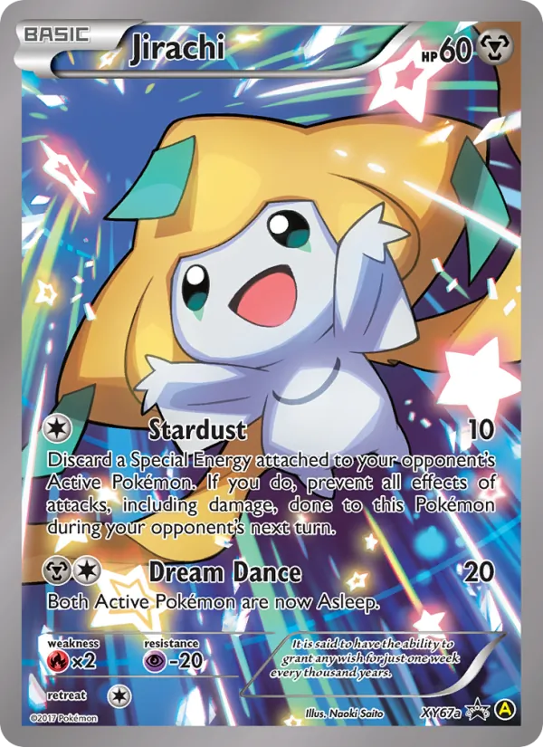 Jirachi — XY Black Star Promos XY67a/211