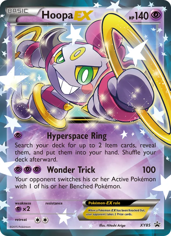 Hoopa EX — XY Black Star Promos XY85/211
