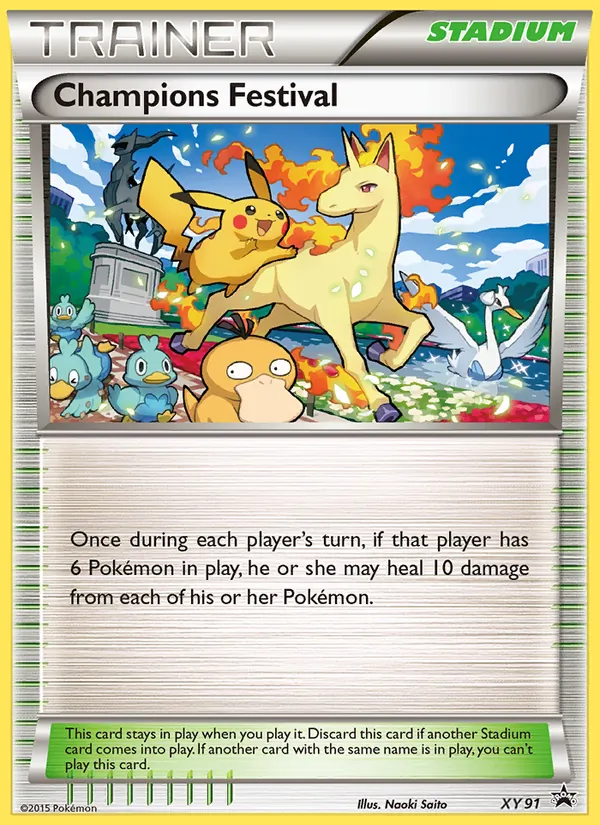 Champions Festival — XY Black Star Promos XY91/211