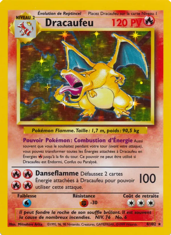 Dracaufeu, Set de Base 4/102