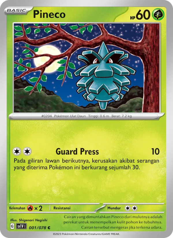 Pineco — Violet ex 001/78