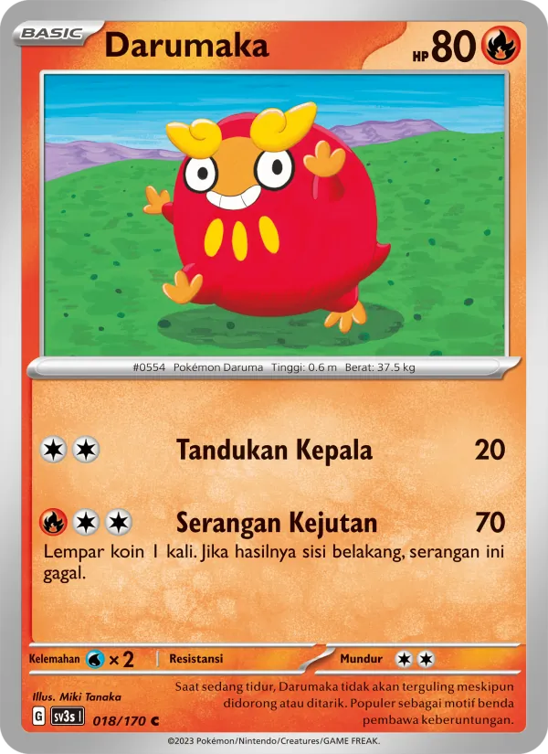 Darumaka — Kilau Hitam 018/170