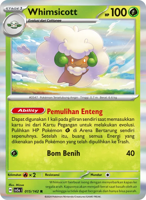 Whimsicott — Paradoks Andalan 015/142