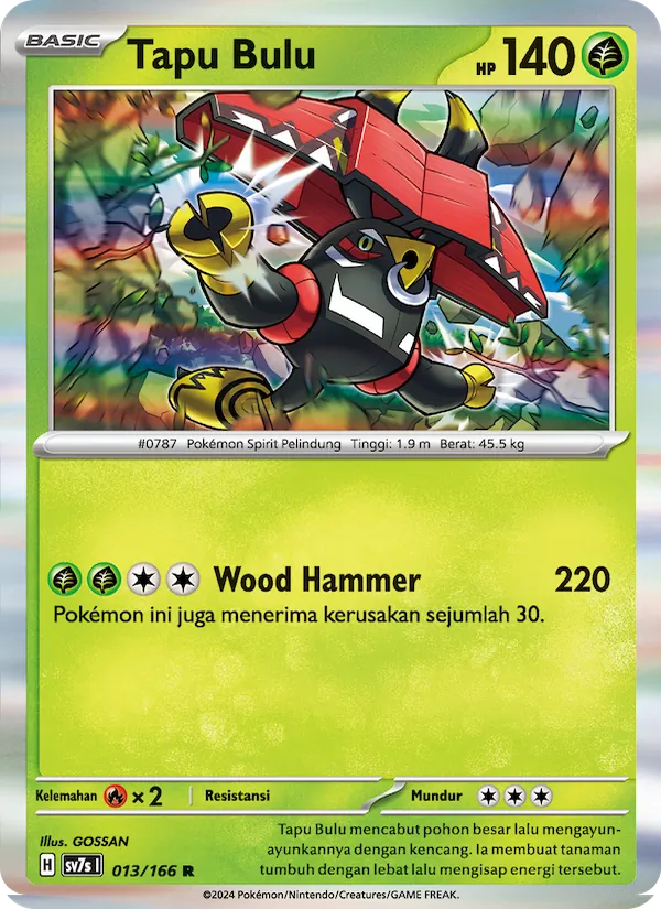 Tapu Bulu — Bimbingan Rasi 013/166