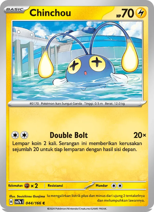 Chinchou — Bimbingan Rasi 044/166
