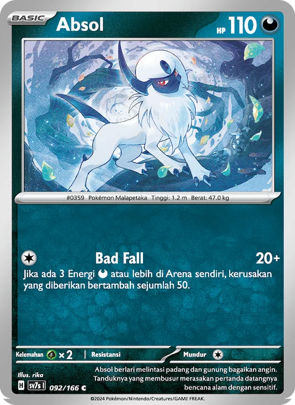 Absol — Bimbingan Rasi 092/166