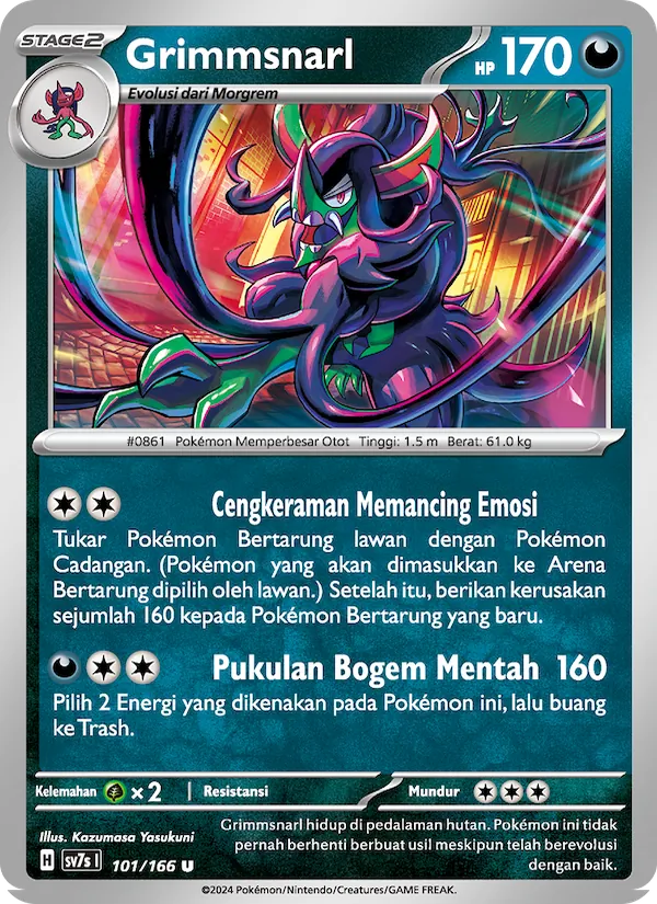 Grimmsnarl — Bimbingan Rasi 101/166