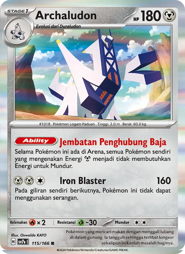 Archaludon — Bimbingan Rasi 115/166
