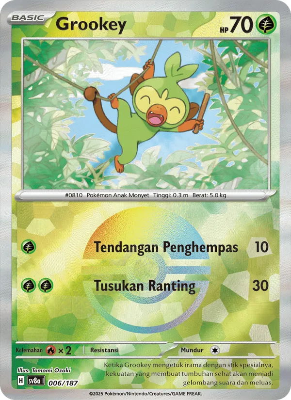 Grookey — Festival Terastal ex 006/187