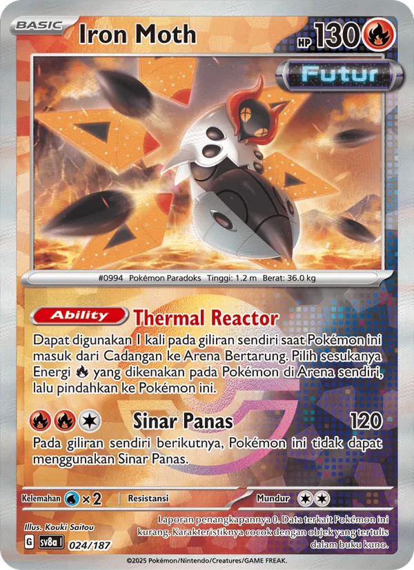 Iron Moth — Festival Terastal ex 024/187