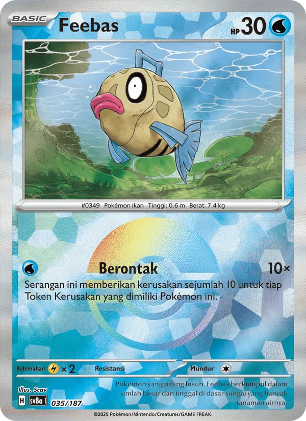 Feebas — Festival Terastal ex 035/187