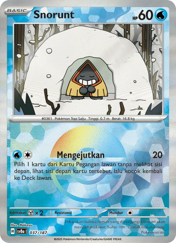 Snorunt — Festival Terastal ex 037/187