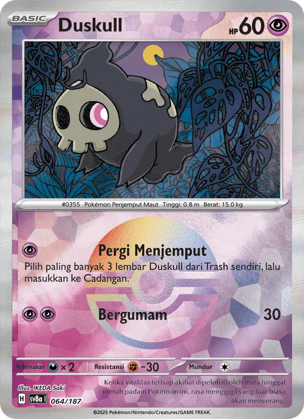 Duskull — Festival Terastal ex 064/187