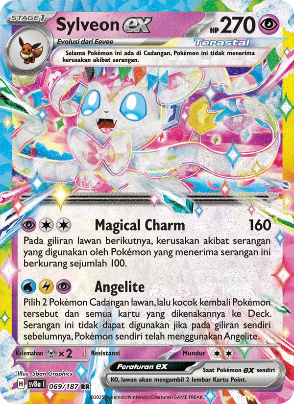 Sylveon ex — Festival Terastal ex 069/187