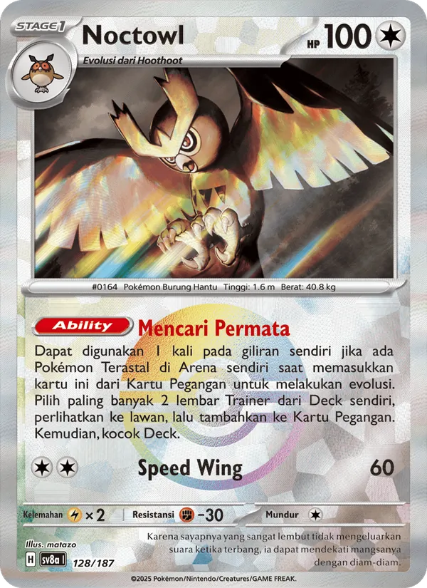 Noctowl — Festival Terastal ex 128/187