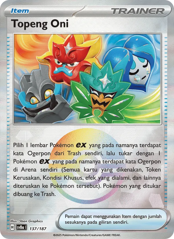 Topeng Oni — Festival Terastal ex 137/187