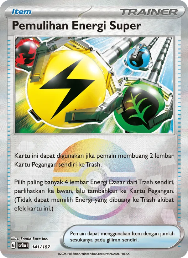 Pemulihan Energi Super — Festival Terastal ex 141/187